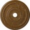 Ekena Millwork Cole Ceiling Medallion (Canopies up to 9 1/8"), 25 3/8"OD x 3 3/8"ID x 1 3/8"P, Smokey Topaz Crackle CM25COSTC - alternate 1
